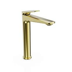 Tokito Смеситель для раковины KIN брашированное золото TOK-KIN-1012 – фотография-9